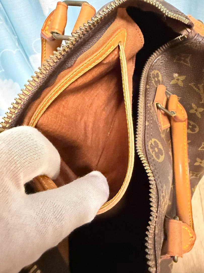 中古美品！ルイヴィトン　モノグラム　ハンドバッグ　シリアル　MB843