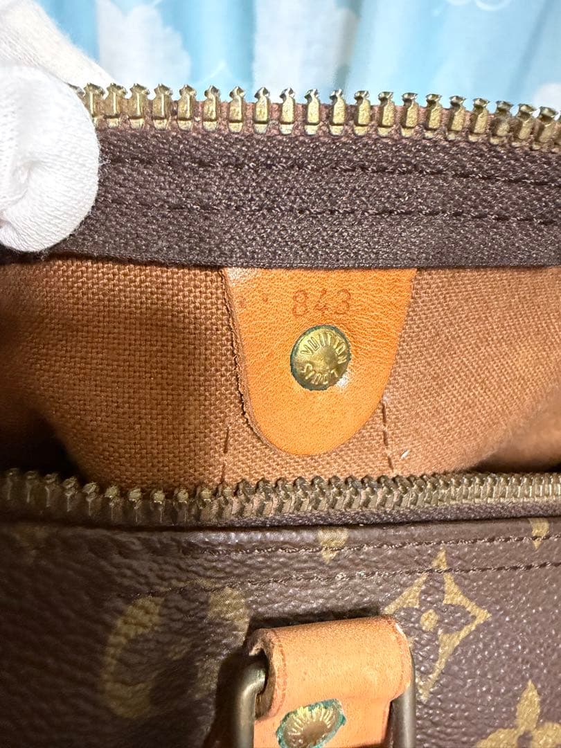 中古美品！ルイヴィトン　モノグラム　ハンドバッグ　シリアル　MB843