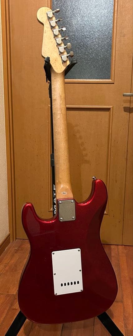 美品☆SELDER ST-16 ストラトタイプ　メタリックレッド　新品弦交換