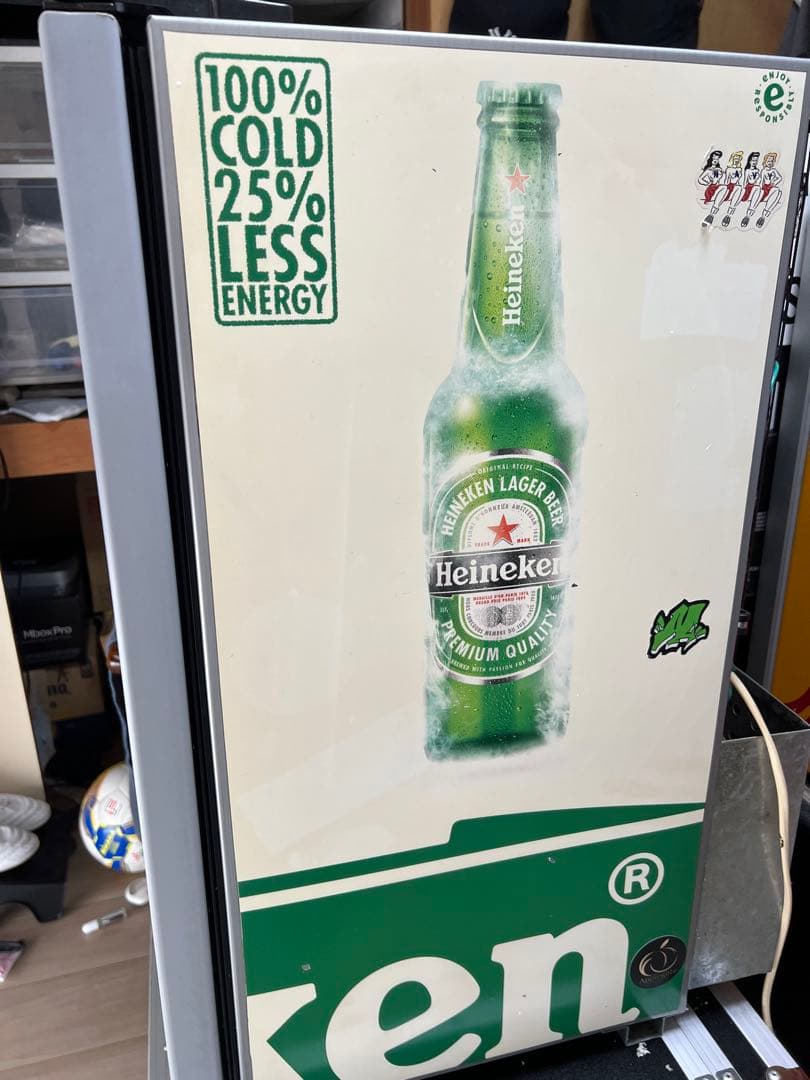 Heineken 冷蔵庫 100%冷却 省エネ