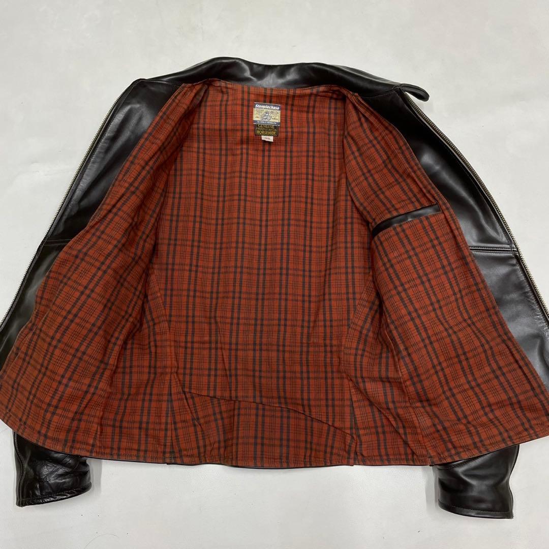 THE REAL McCOY's 旧マッコイズ STEEPLECHASE レザー