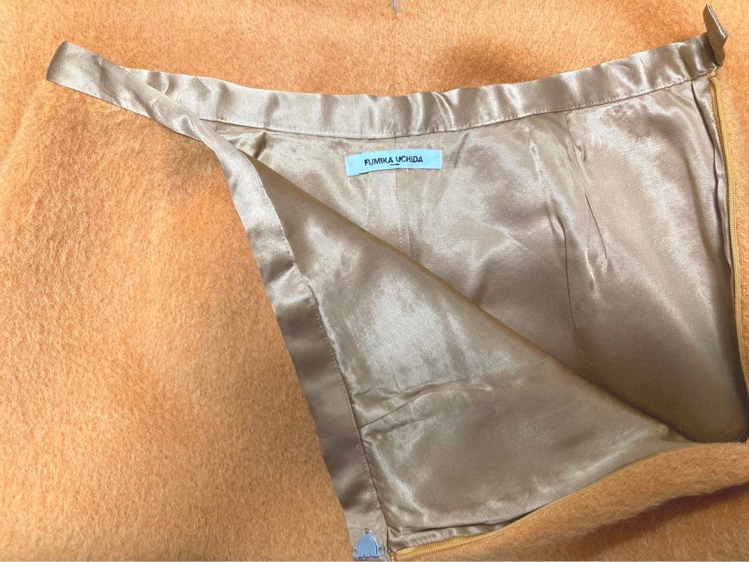 FUMIKA UCHIDAモヘヤ混スカート36