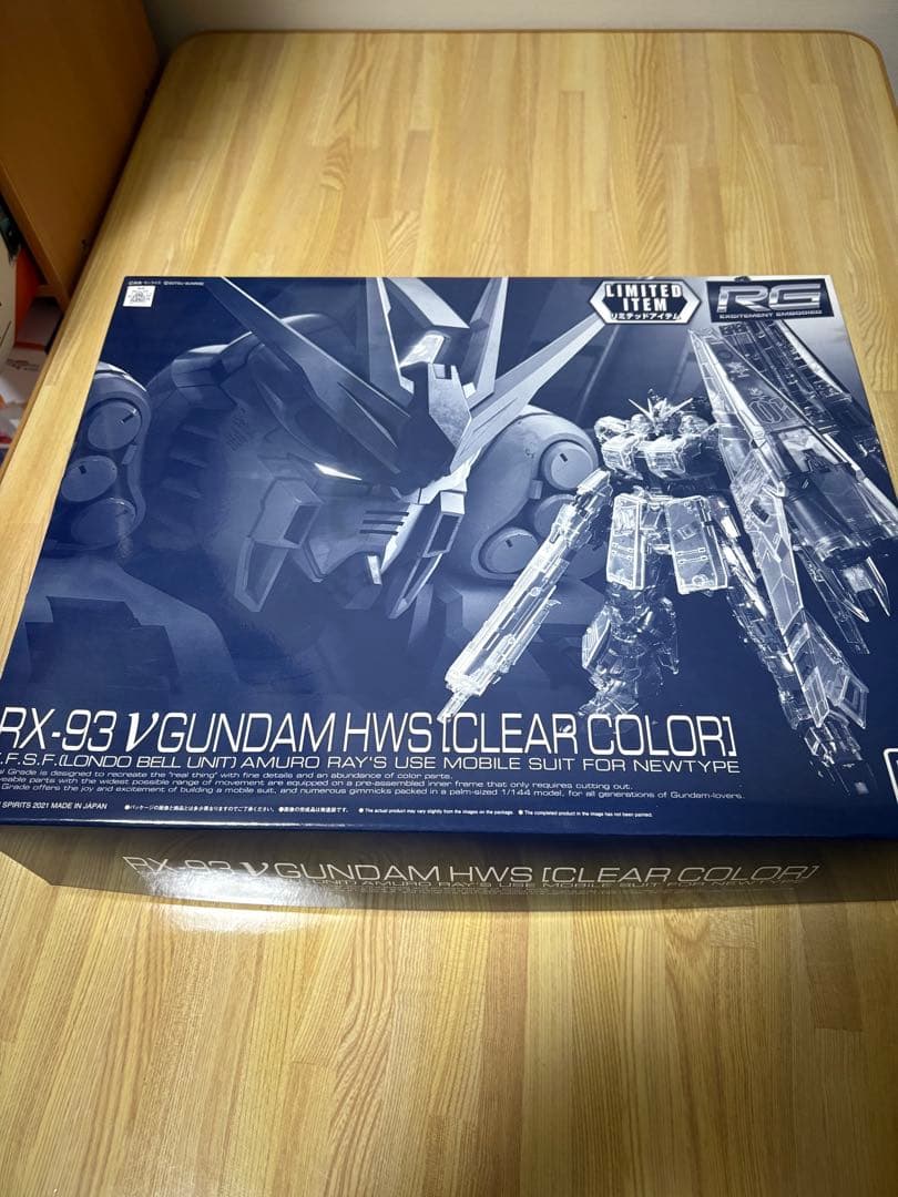 RG 1/144 νガンダムHWS [クリアカラー]