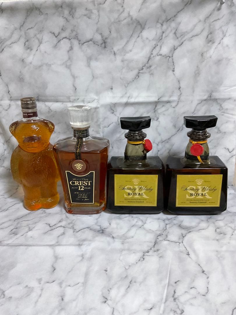 シ*イ様 サントリーウィスキー　4本まとめ売り　未開封02