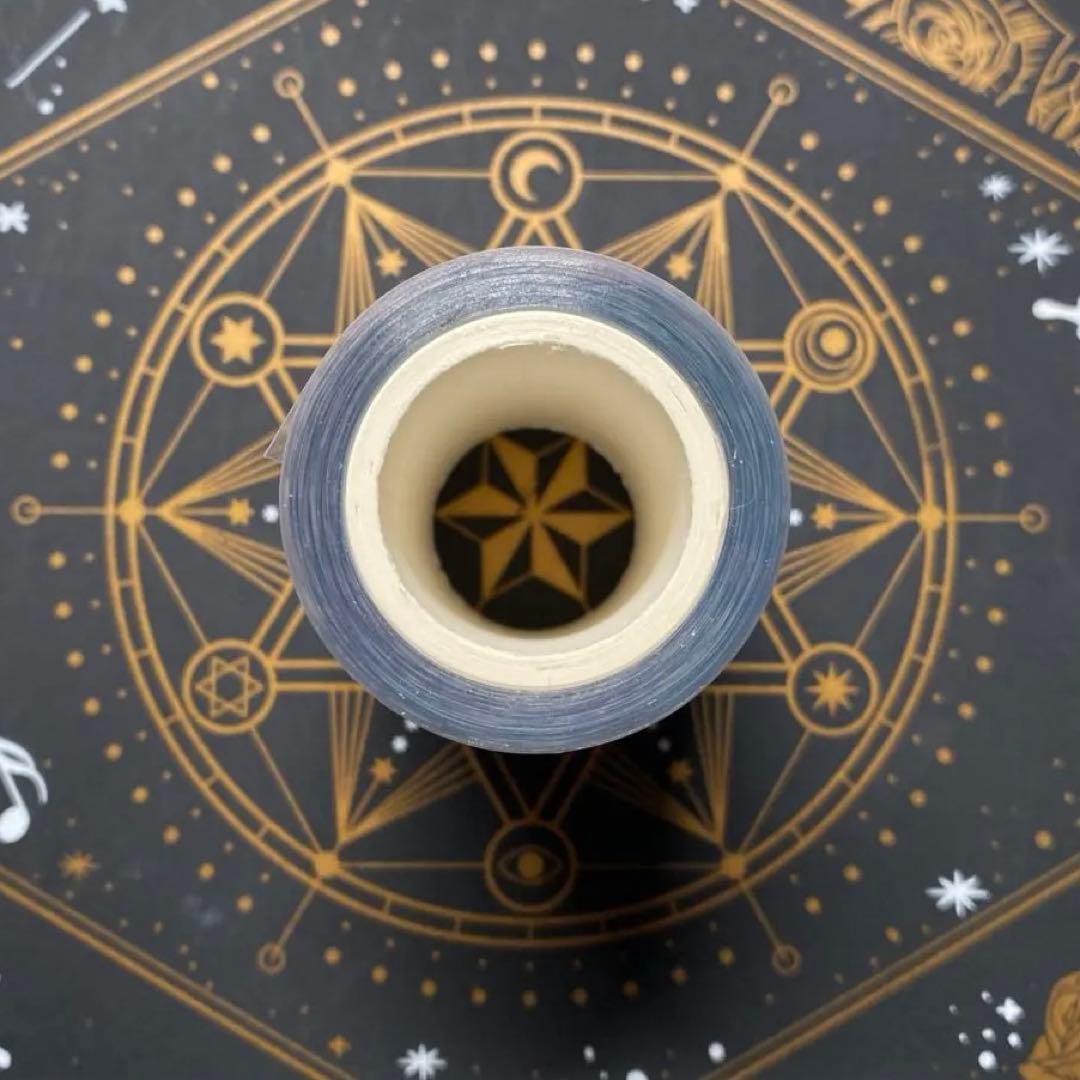 【9311】海外　マステ　中古巻　貝殻光マスキングテープ　お花　装飾系