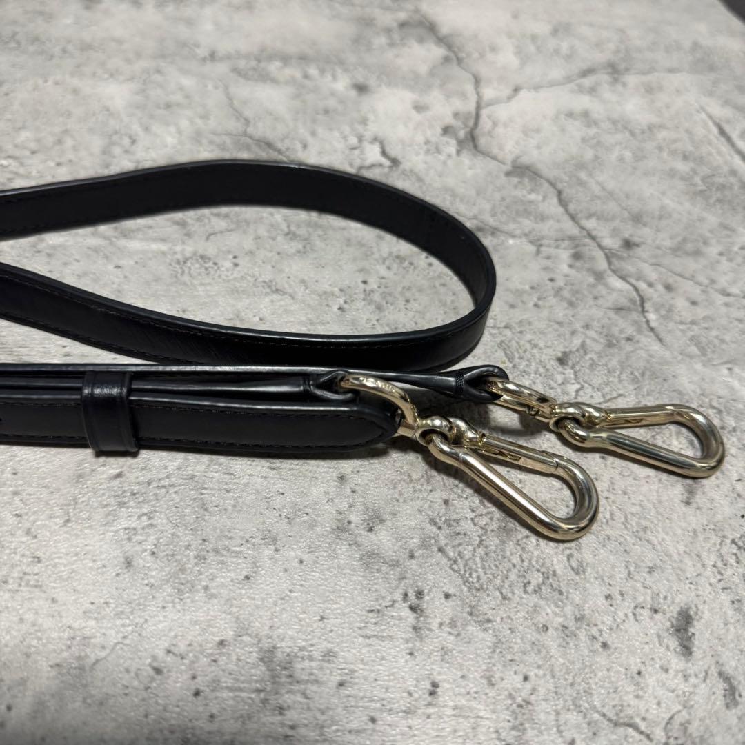 未使用級✨️コーチ 2way ショルダーバッグ スワッガー レザー シボ革 黒