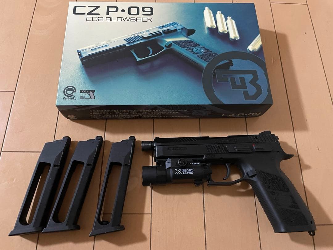 カーボネイト　CZ P-09 GBB CO2