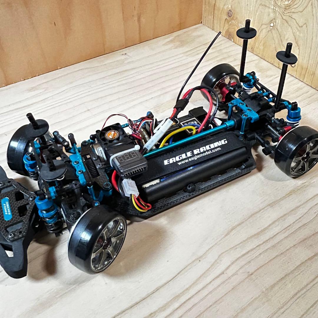 タミヤ TT-01 クラウン TT01 DRIFT V2 フロントモーター仕様