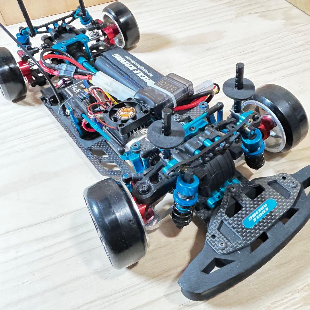 タミヤ TT-01 クラウン TT01 DRIFT V2 フロントモーター仕様