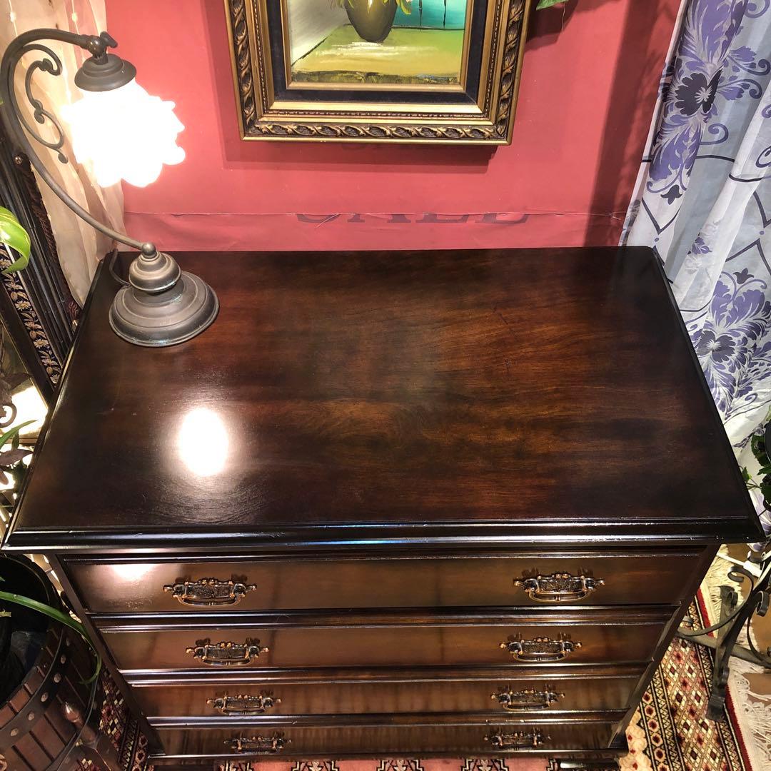 sale JPN 和製　アンティーク　４段　チェスト　かキャビネット