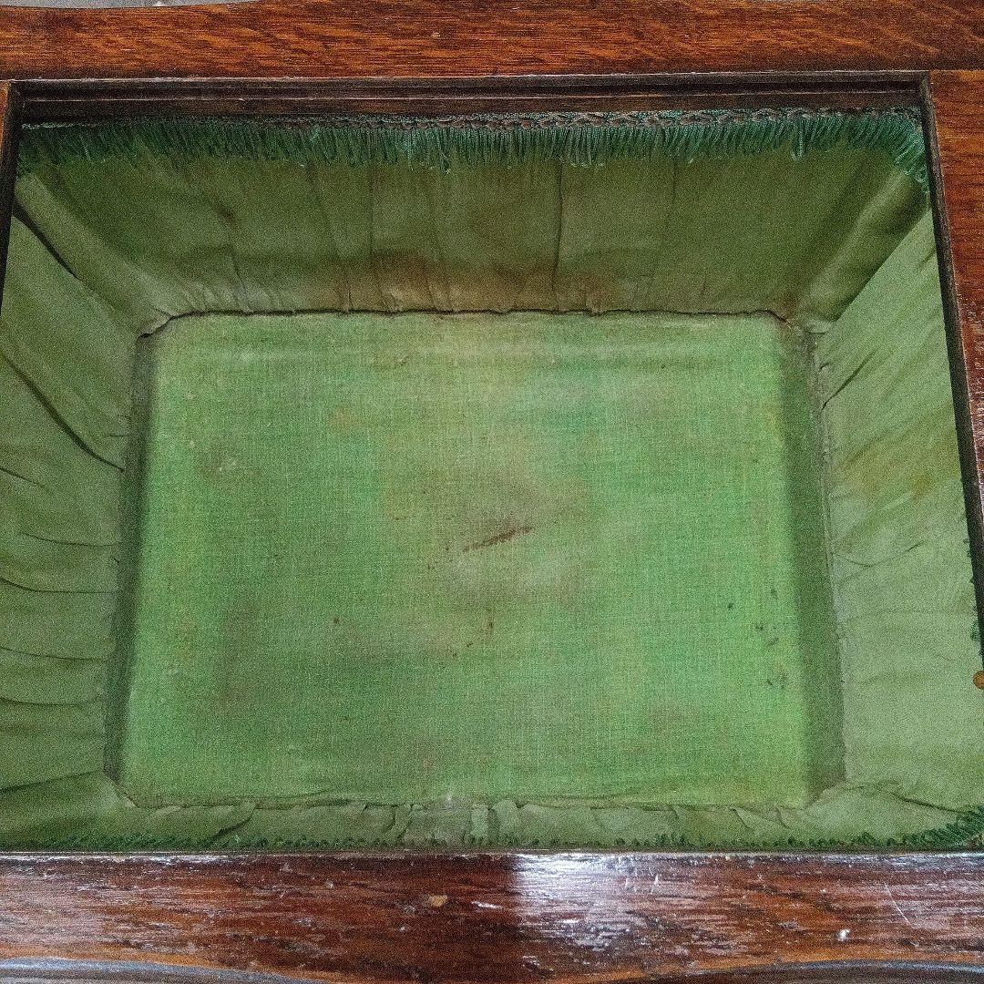 イギリス アンティーク 家具 ソーイングボックス 裁縫道具入れ 英国 6807d