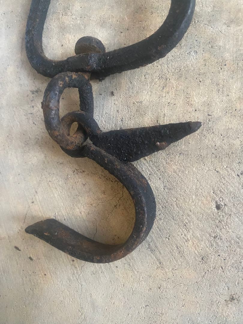 囲炉裏　吊り具　自在鉤