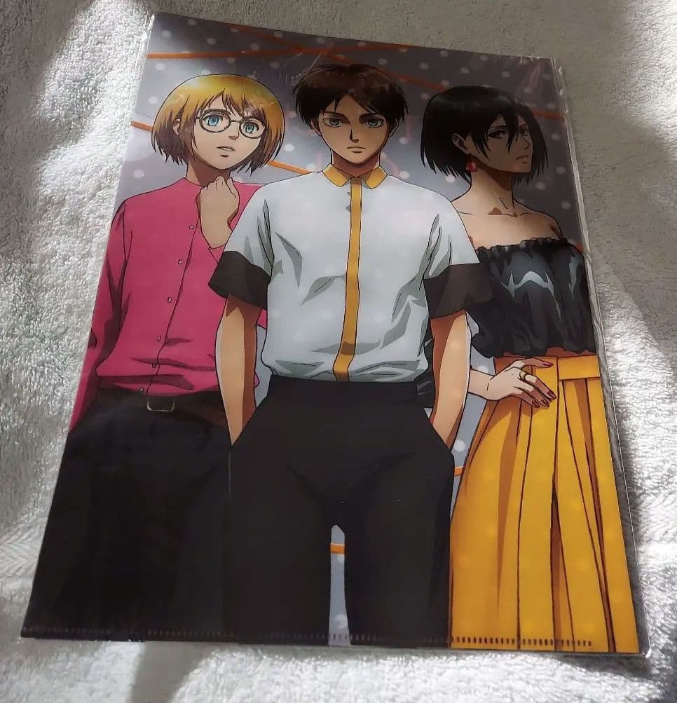 進撃の巨人　クリアファイル　TGC 未開封