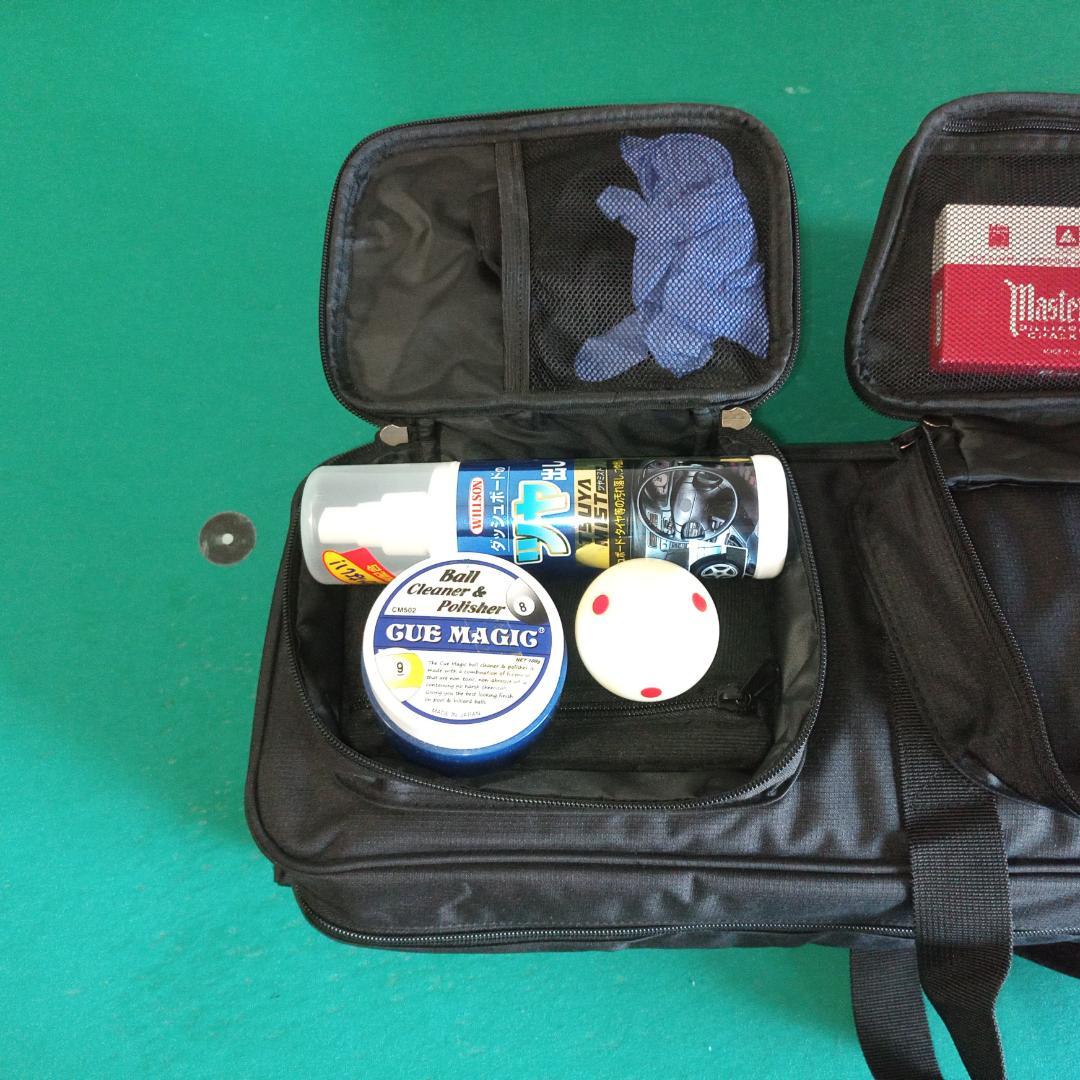 【新品】ビリヤード キューケース 大容量 (4B5S)