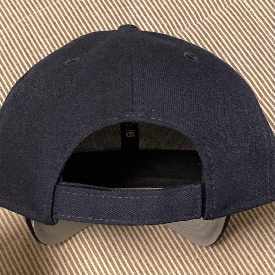 未使用 NEW ERA × 明石家さんま 生きてるだけで丸もうけ　ネイビー