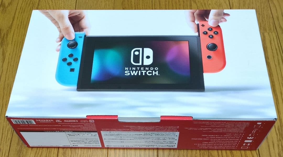 【付属品セット】Nintendo Switch ネオンブルー/ネオンレッド 本体