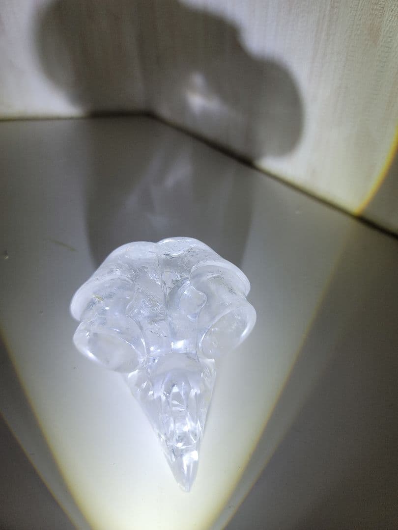 水晶フクロウスカル