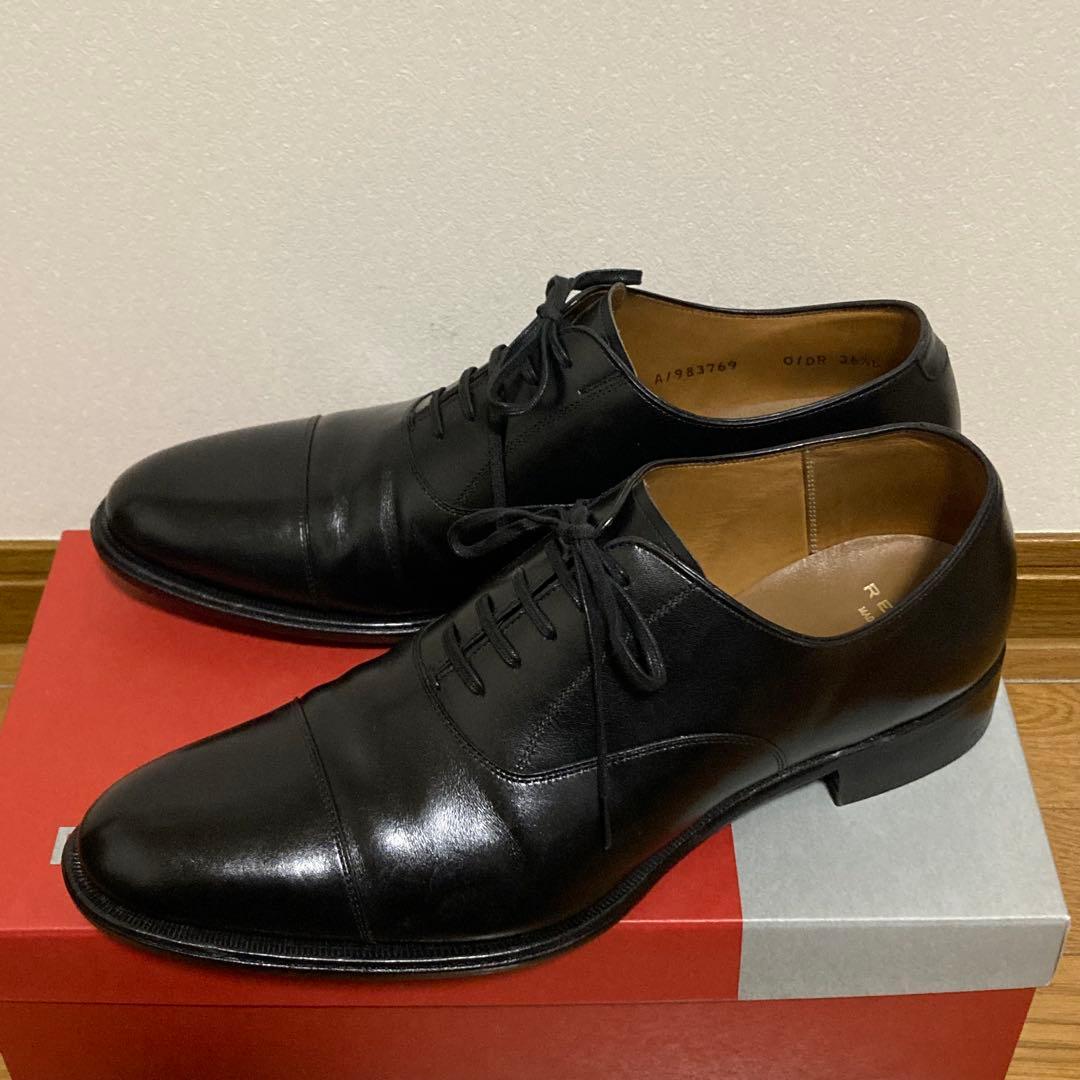 【美品】リーガル01DR ストレートチップ 26.5 ヒール交換済ハイリフト仕様