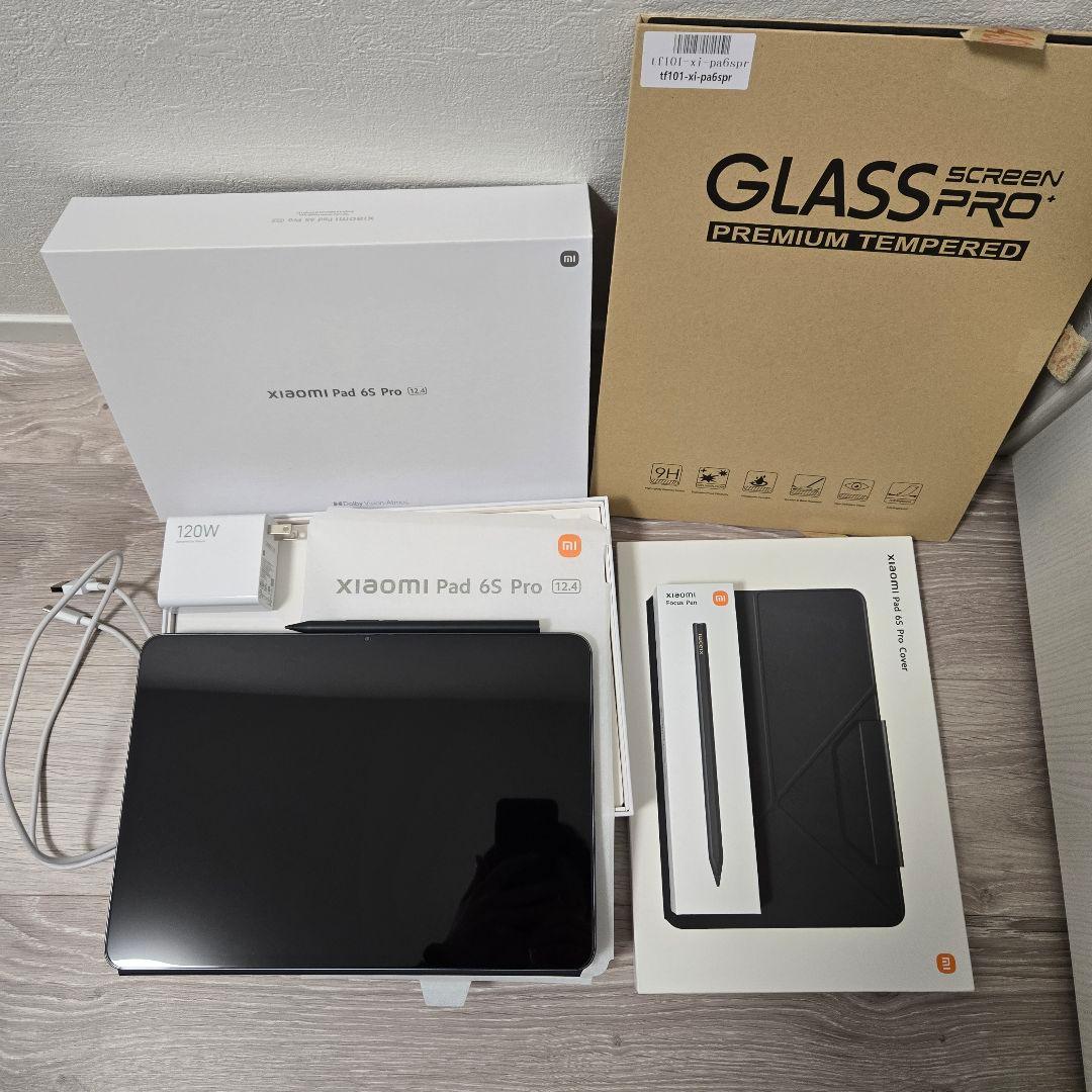 Xiaomi Pad6S Pro 8/256GB 純正カバー&フォーカスペン