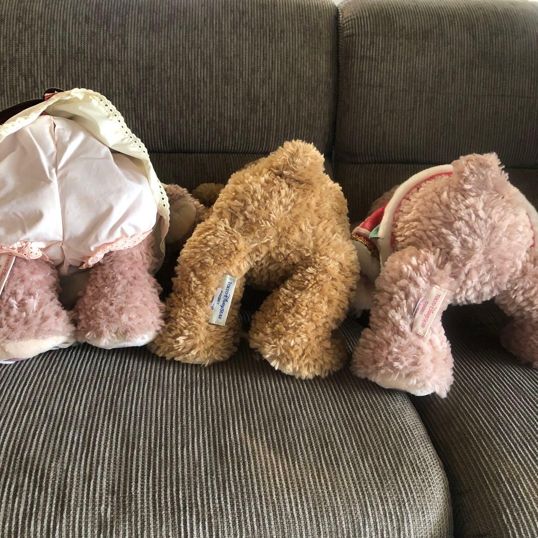 ディズニーオリジナル　　ダッフィー　シェリーメイ　3体