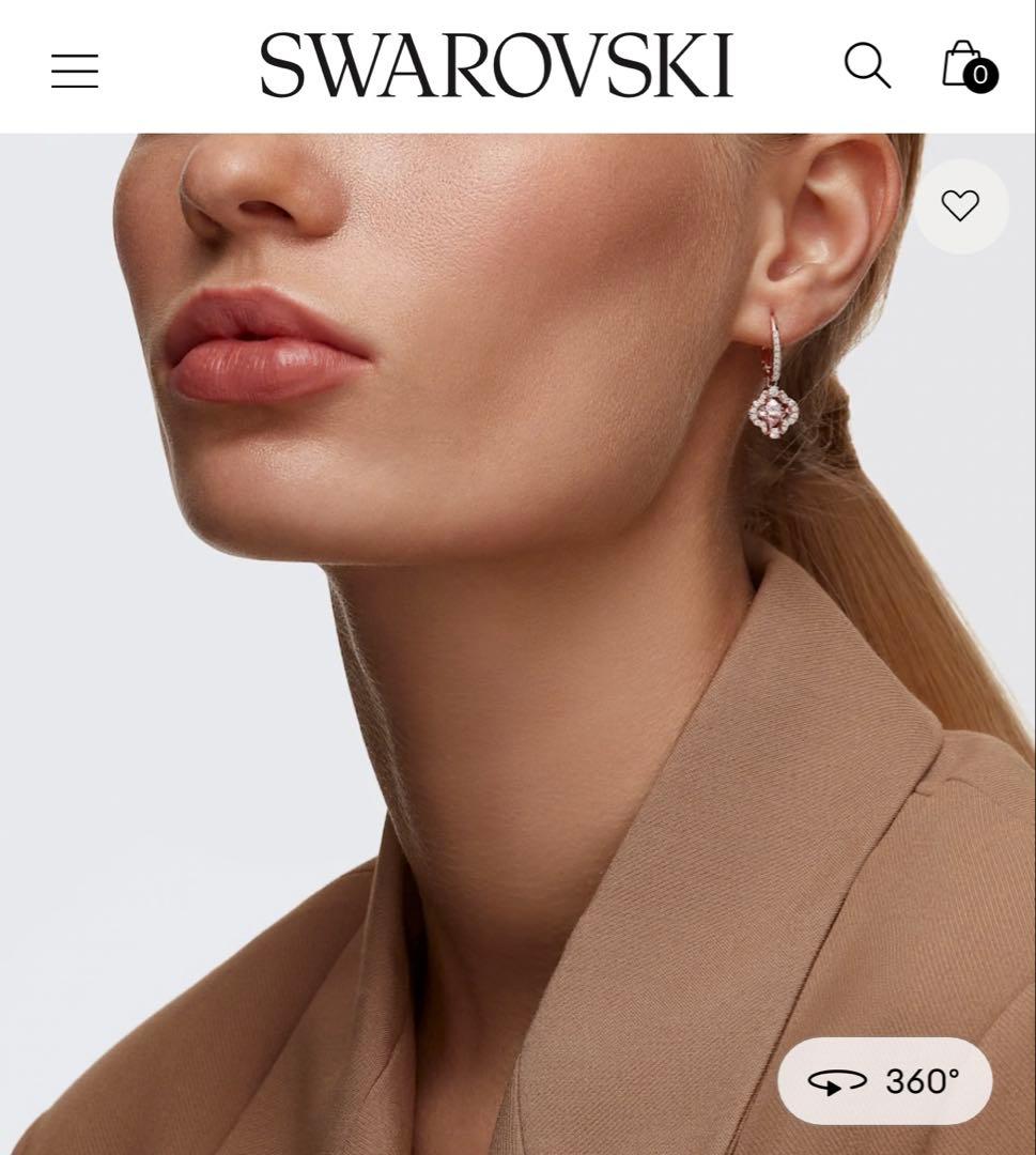 ！1/23まで期間限定値下げ！SWAROVSKIピアス&ネックレス
