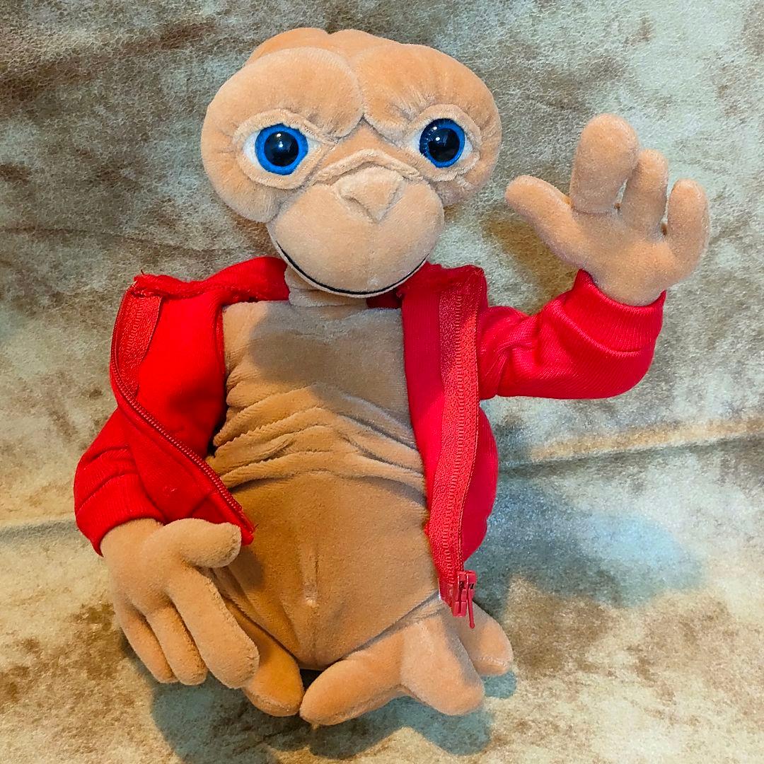 【希少】2001年USJ開園時　E.T. ぬいぐるみ フード付き