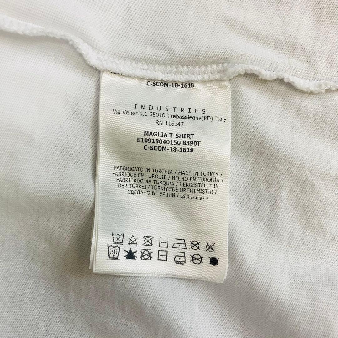 モンクレール MONCLER ホワイト ロゴ Tシャツ 半袖 白