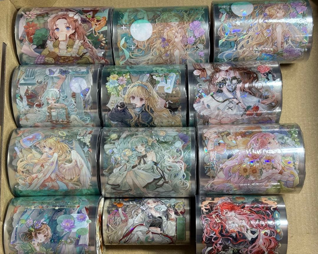 廃盤海外マステ　新品10本中古2本 セット