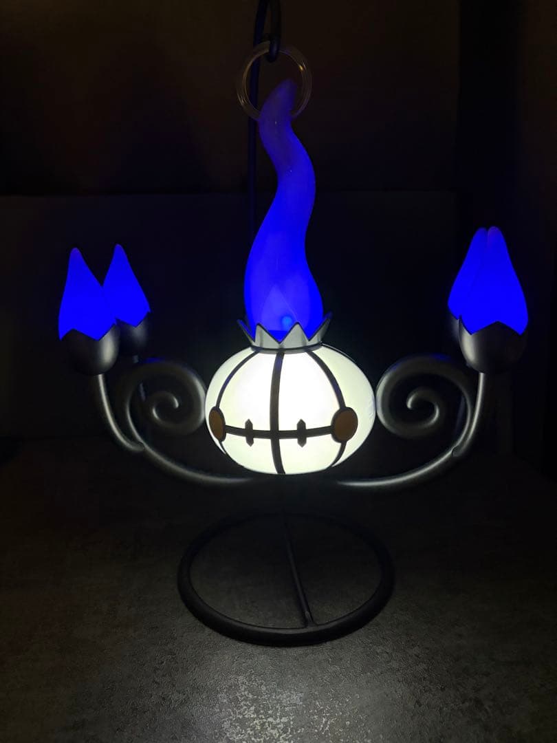 ポケモンセンター限定 炎がまたたくLEDライト シャンデラ　箱あり