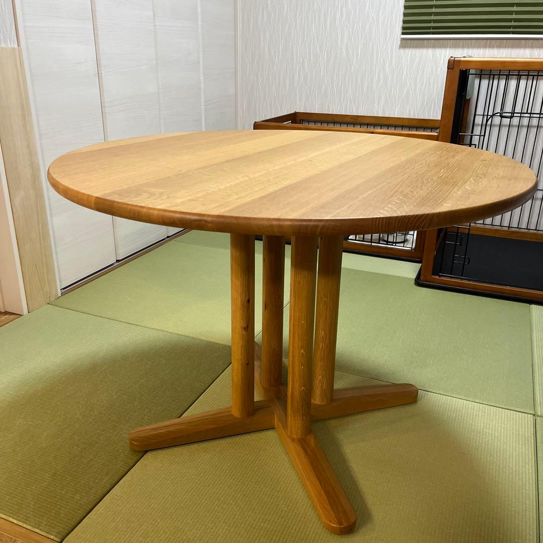 ナガノインテリア 丸テーブル