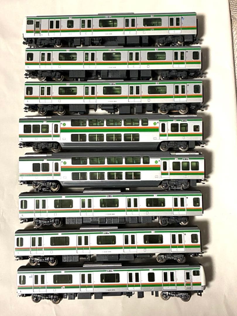 E233系電車8両　kato ライト点灯動力動作確認済　ジャンク品