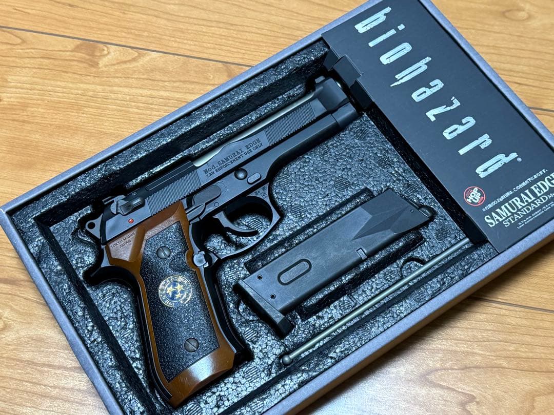 東京マルイ バイオハザード サムライエッジ スタンダードモデル ガス漏れ無し美品