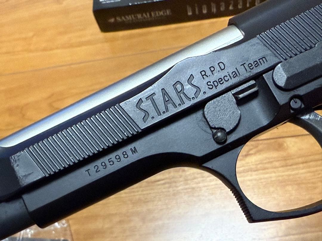 東京マルイ バイオハザード サムライエッジ スタンダードモデル ガス漏れ無し美品