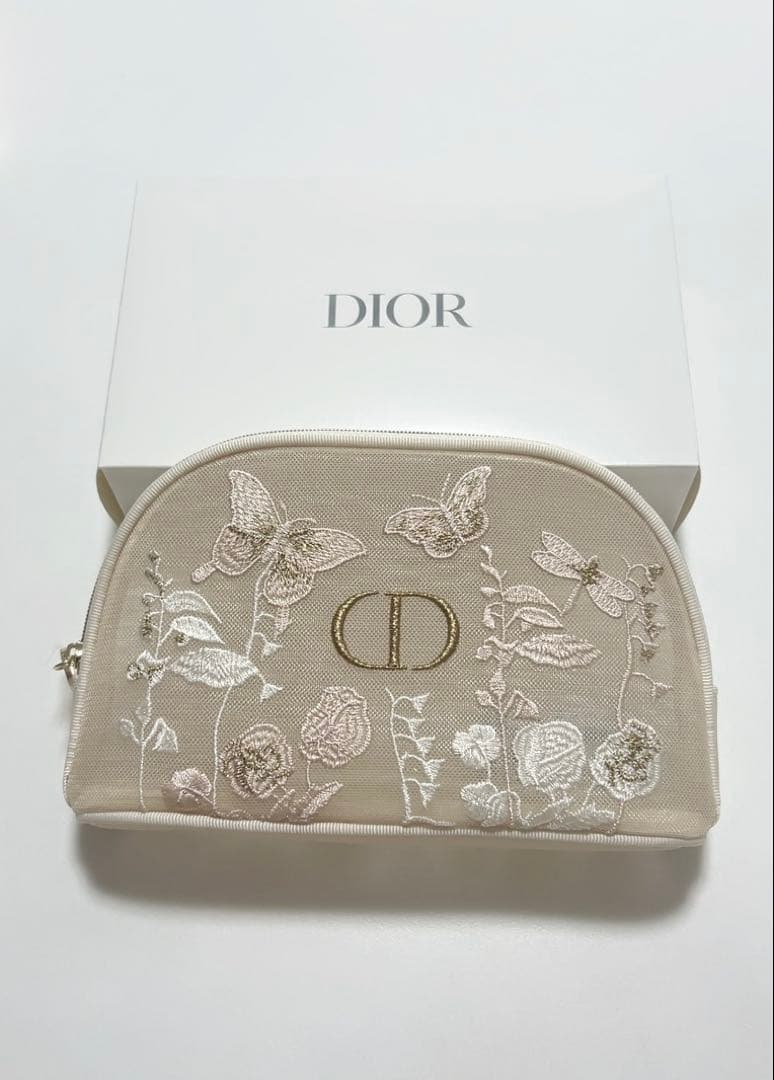 Dior ノベルティ ポーチ ギフトボックス マザーズデイ おまけカード 母の日