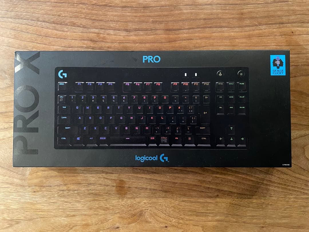 logicool PRO X ゲーミングキーボード 本体