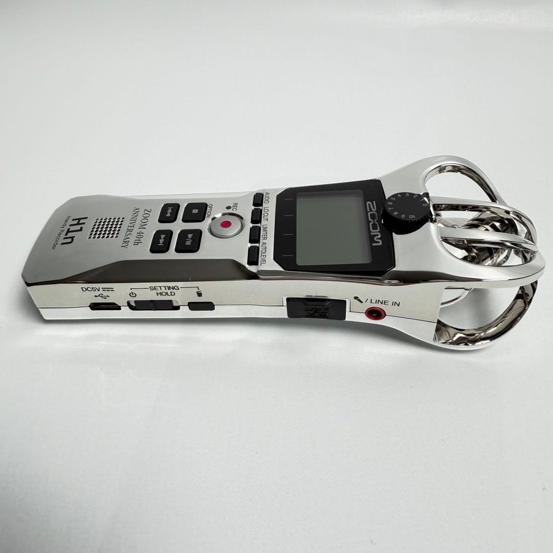 ZOOM H1n ハンディレコーダー　新品未使用　40周年