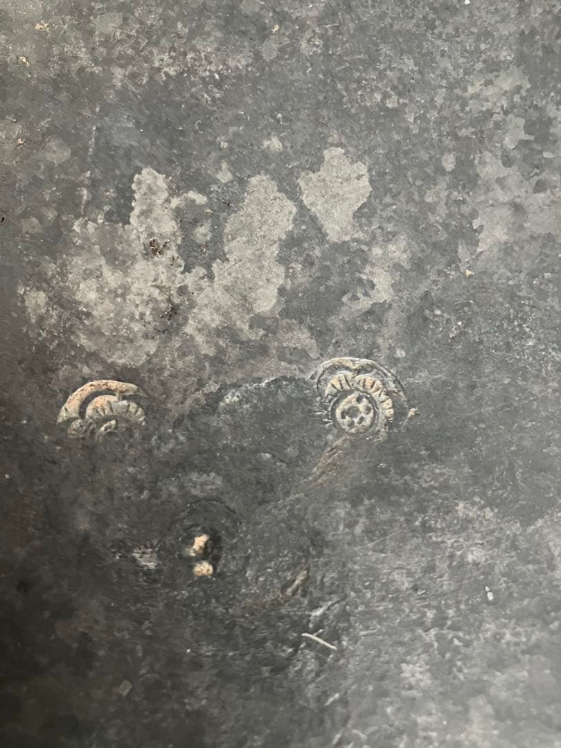 アンティーク ピューター　オーバルトレイ