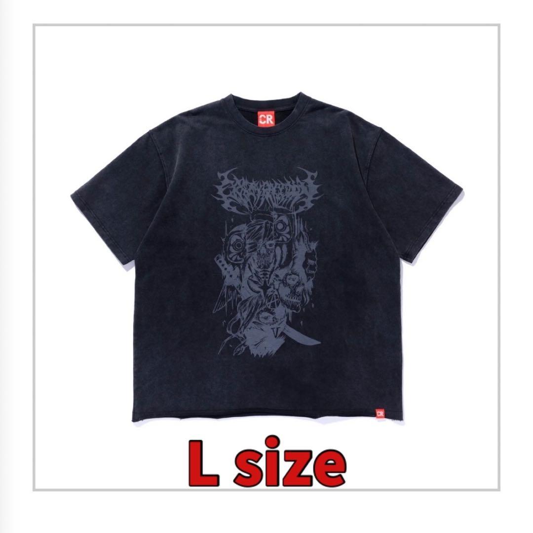 CRAZY RACCOON Tシャツ だるまいずごっど ありさか バニラ L