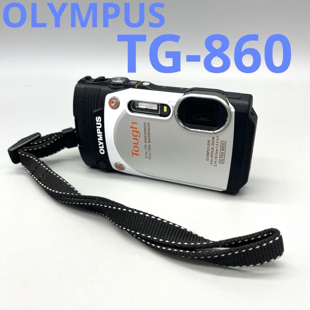 【ジャンク】OLYMPUS STYLUS TG-860 White