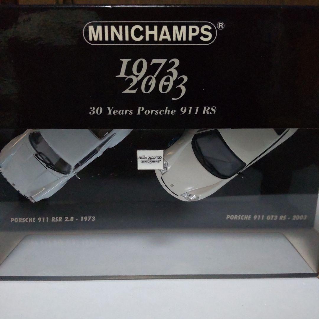 ポルシェ911 RSR ポルシェ911 GT3 RS ２台セット ミニチャンプス