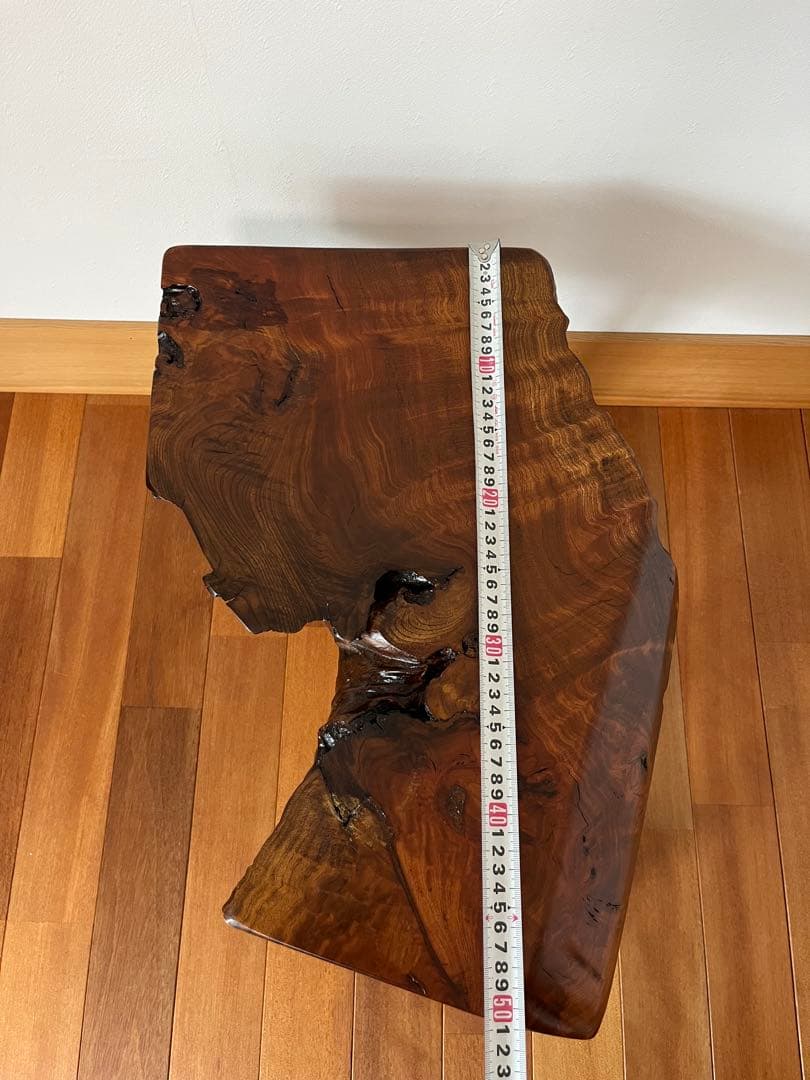 欅（けやき）スツール　無垢材