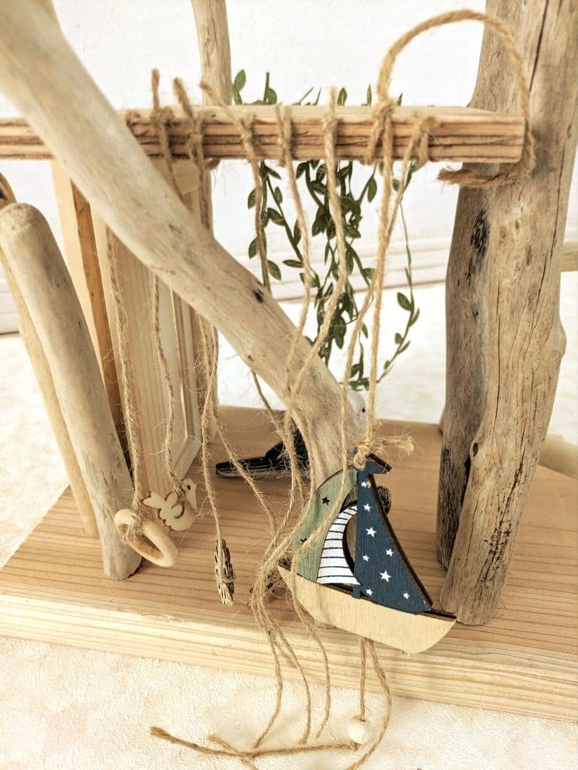 バードアスレチック65流木 バードジム　バードトイ　扉を開けて