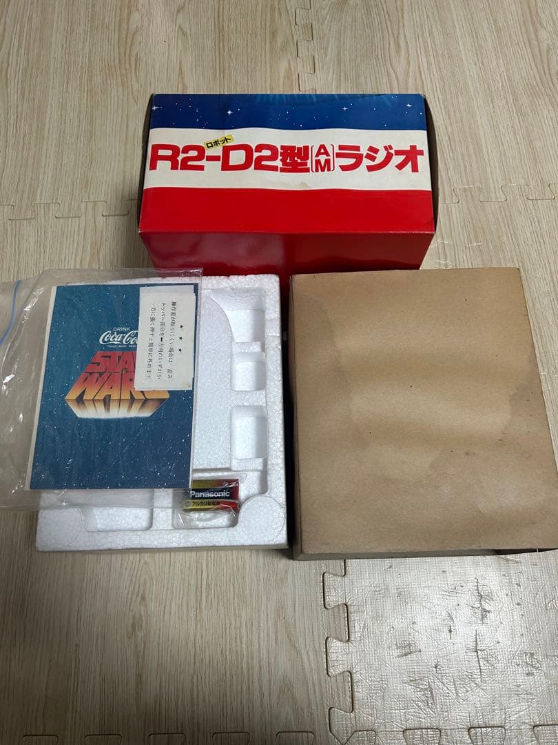 Star Wars R2D2型AMラジオ Coca-Cola フィギュア