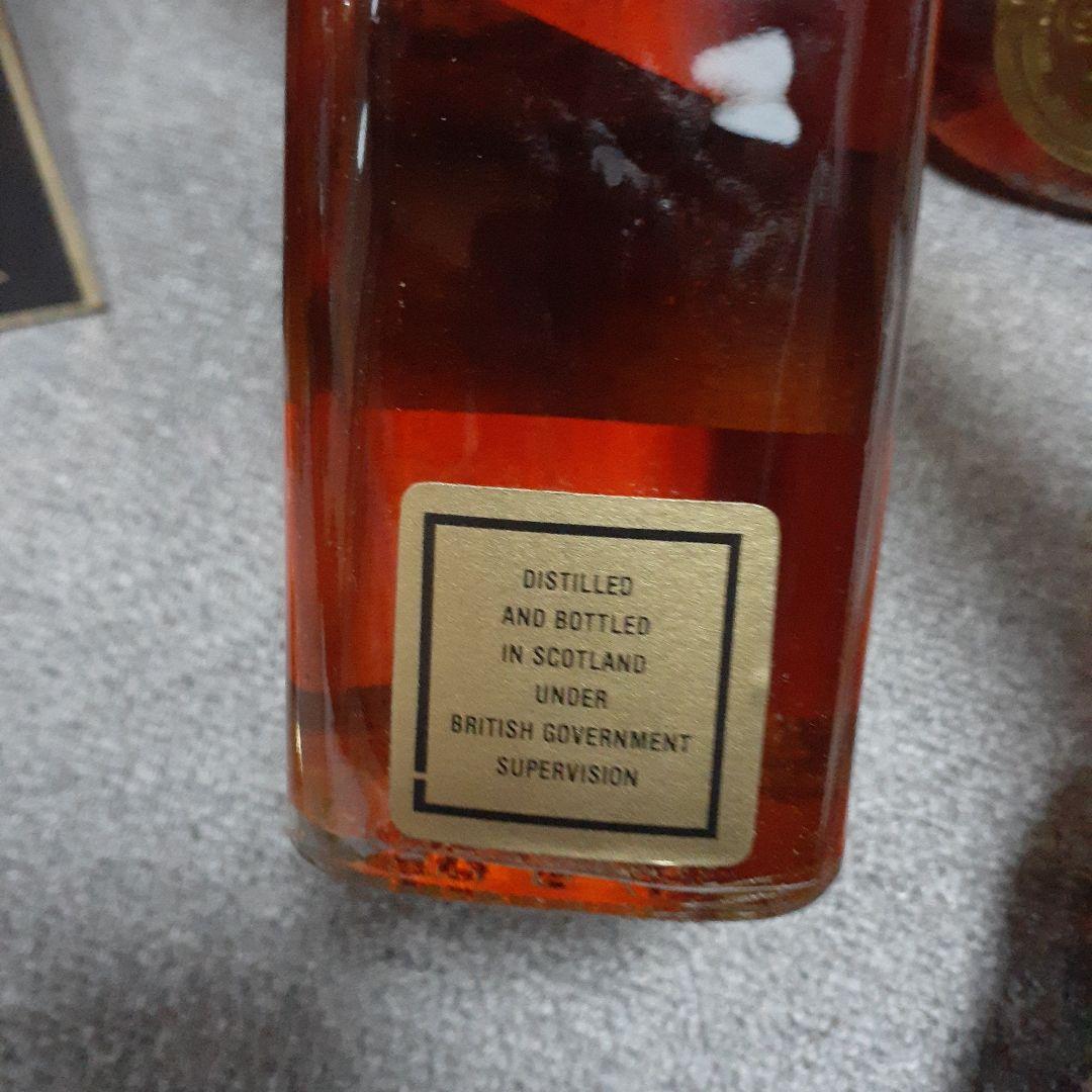 古酒　Johnnie Walker Black Label 12年 全4本セット
