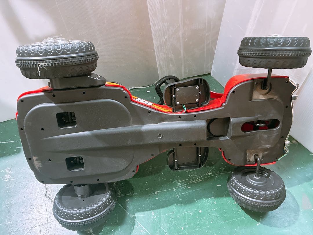 【ジャンク】電動カート 子供用 電動乗用カー レーシングカート 4輪 説明書付き