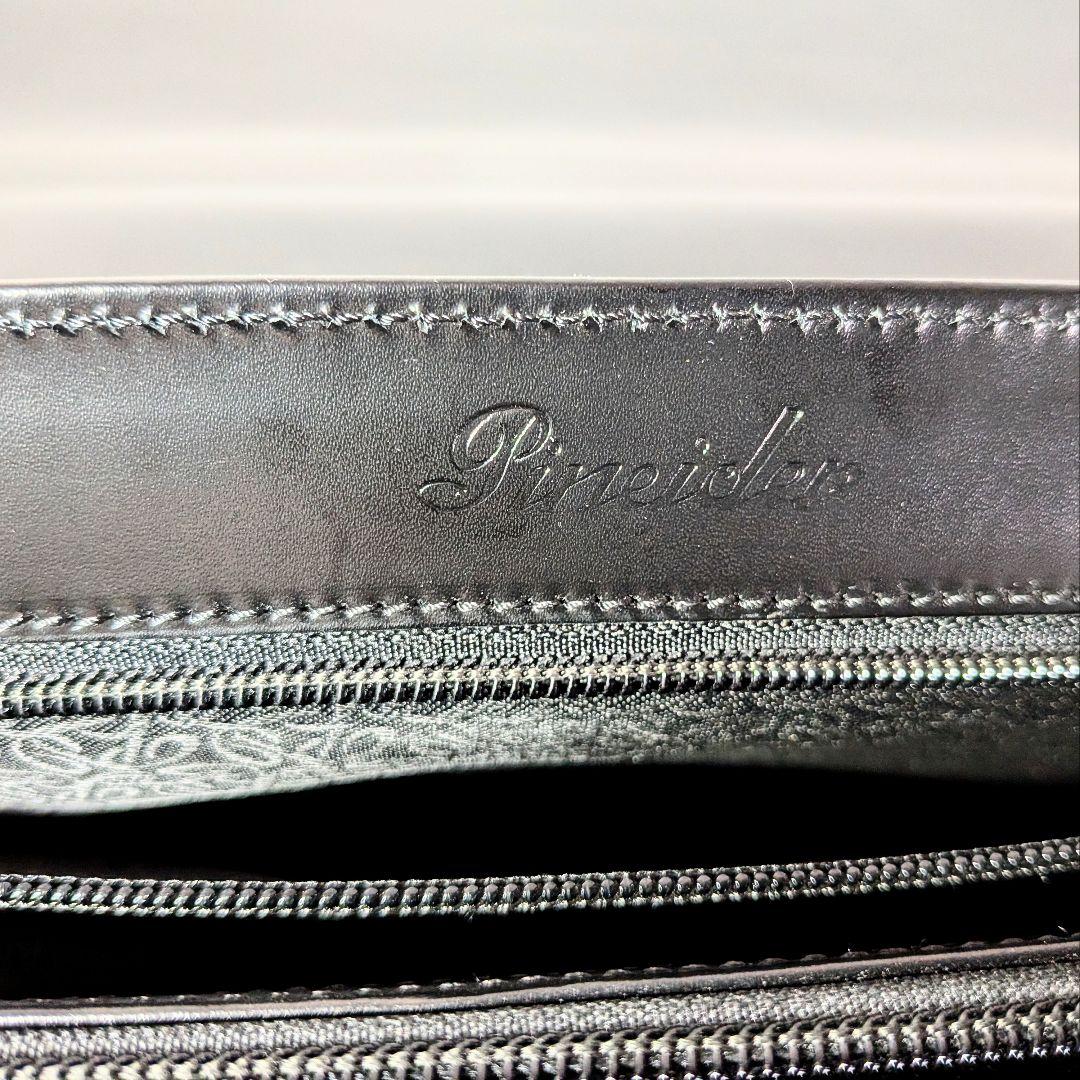 Pineider ピナイダー レザー ビジネスバッグ　黒