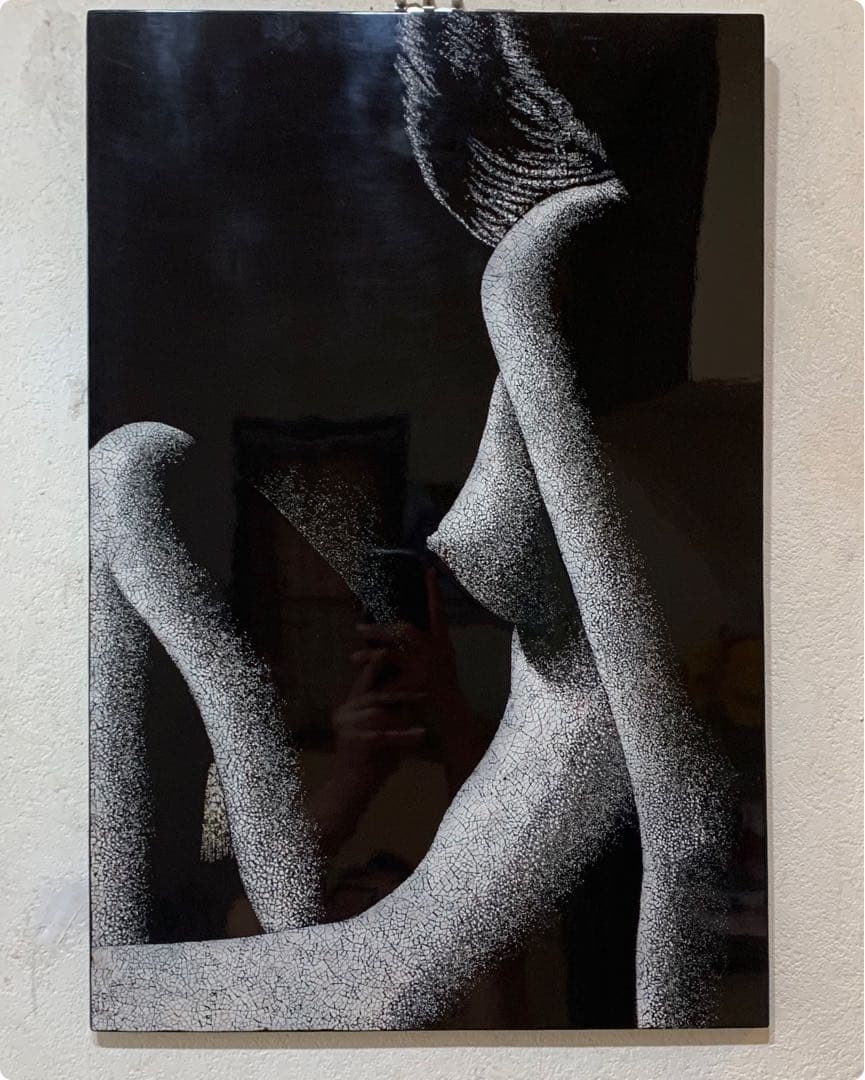 希少　卵殻アート　エッグアート　一点物　逸品　ギャラリー買取品