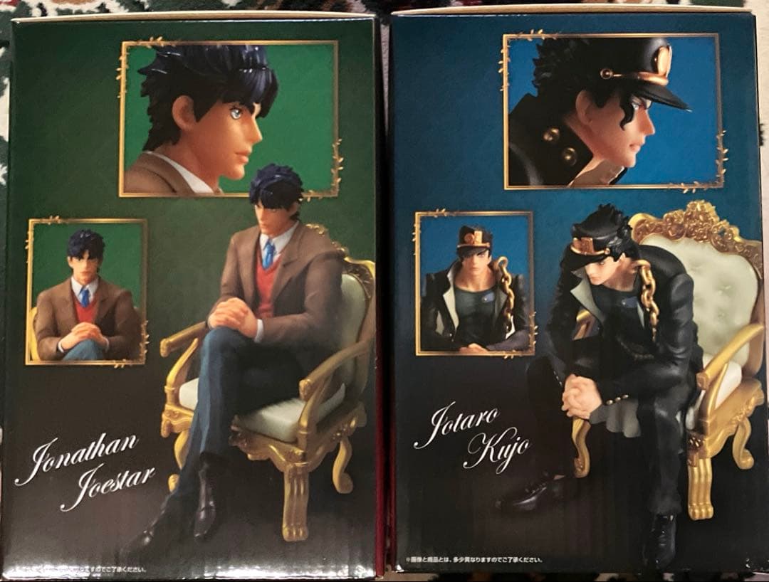 ジョジョの奇妙な冒険 一番くじ A賞 C賞 ジョナサン&承太郎 フィギュア