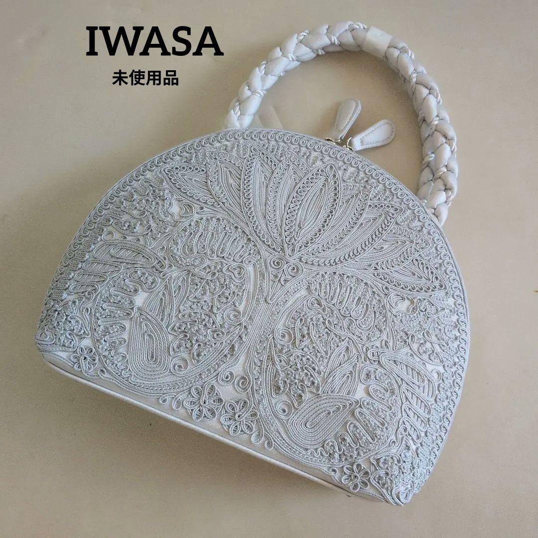 yasuyasu様【未使用品】コード刺繍ハンドバッグ 定価¥38,500