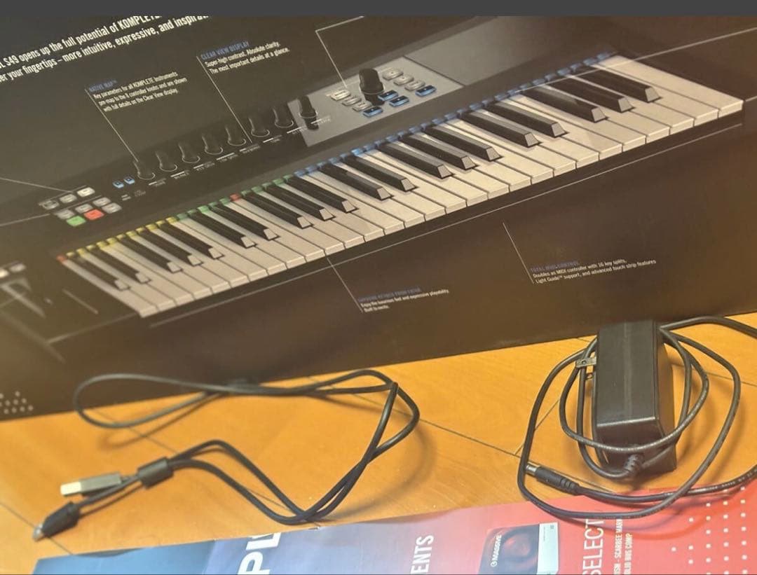 KOMPLETE KONTROL S49動作確認済み　ライセンス移行可